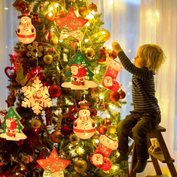 3 METRE GÜN IŞIĞI SALKIM LED IŞIK NOEL BABA ÇAM AĞACI KAR TANESİ ÇORAP YILDIZ KARDAN ADAM FİRGÜRLÜ - Image 1