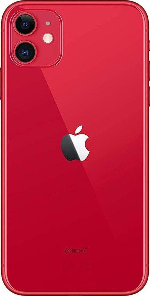 Yenilenmiş Apple İphone 11 64 GB Kırmızı Cep Telefonu (12 Ay Garantili) - A Kalite - Image 1