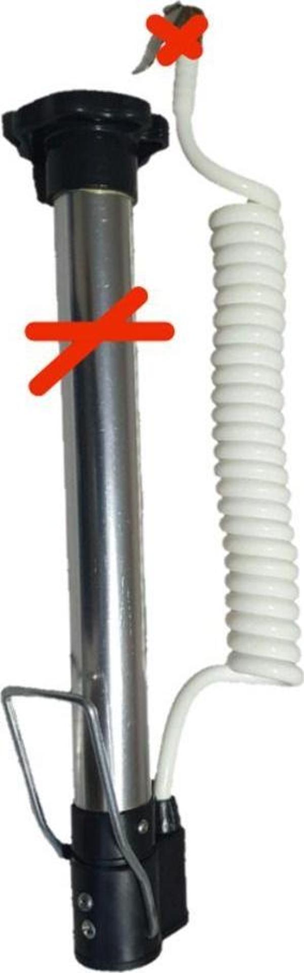 Plasyay Kompresör Hava Hortumu 4X8 Mm İç Ve Dış Çapı 10 Metre Beyaz - Image 1