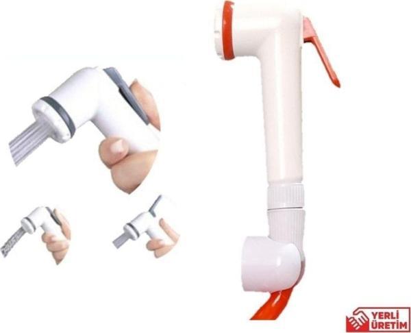 Plasyay Mandallı Şattaf Başlık Tekne Yat Karavan Duş Ve Taharet Matik Başlığı - Image 1
