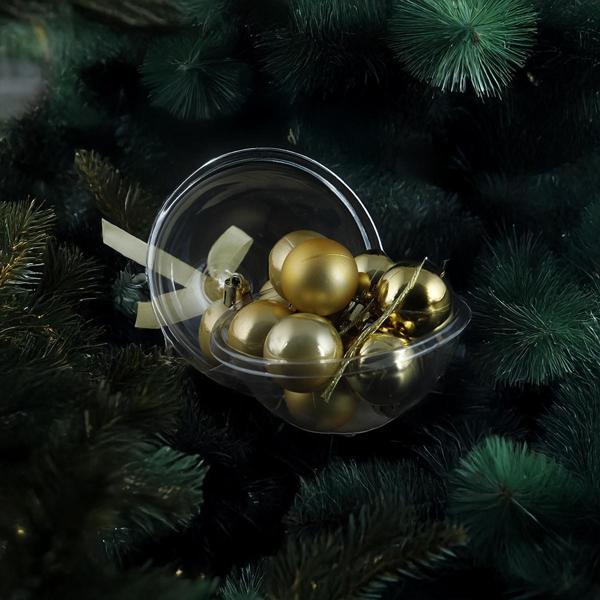 Koopman New Year 12 Parça Yılbaşı Topu Gold 30 mm - Image 1