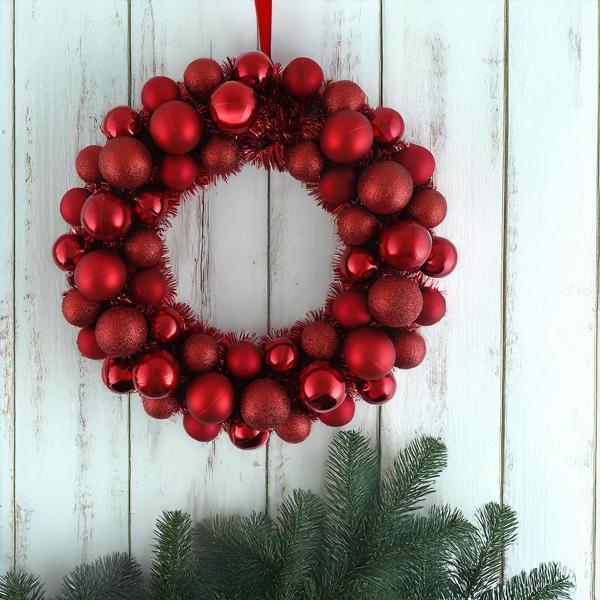 Koopman New Year Wreath With Berries - Image 1