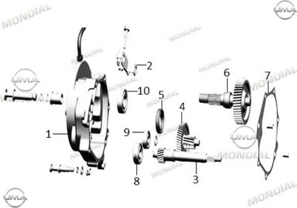 Arktarma Kapak Contası Ritmica 100-110 Speedy Orj - Image 1