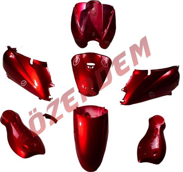 E-Bis Kaporta Seti Kırmızı Today Model 8 Parça - Image 1