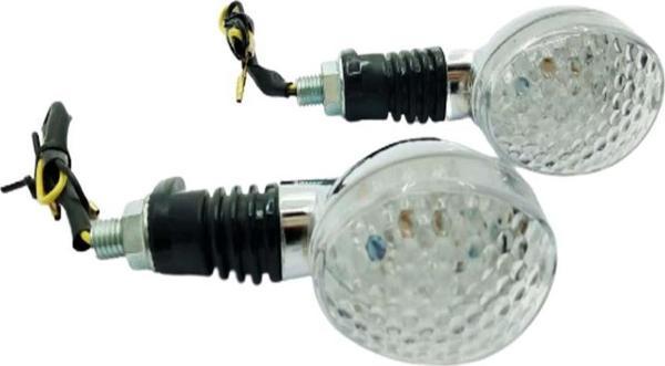 Sinyal Ledli Zamak Nikel 8543 Sarı Işık - Image 1