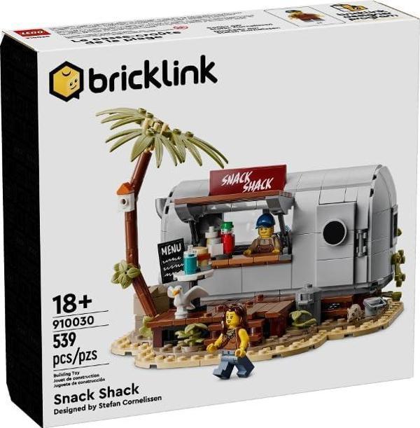 Lego Bricklink 910030 Snack Shack Büfe  - Image 1