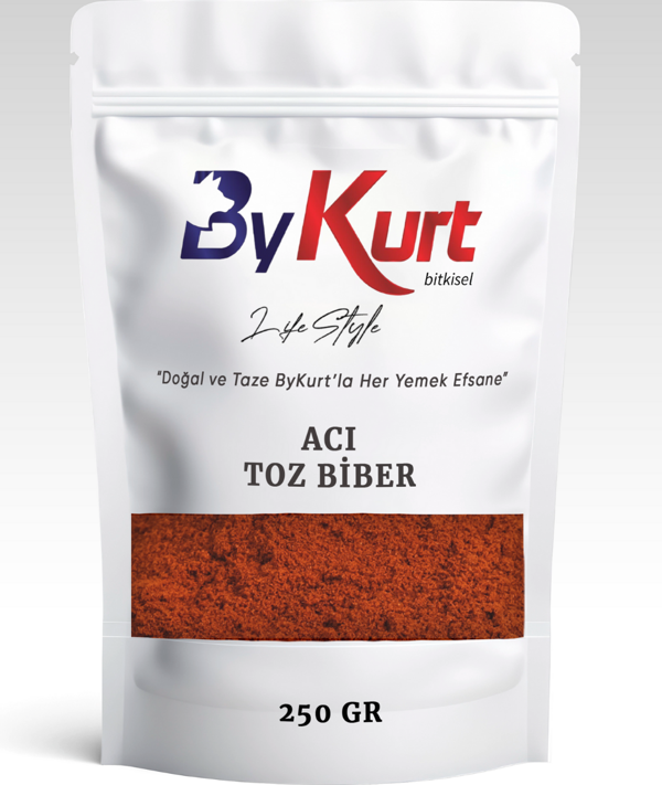 ByKurt Acı Toz Biber 250 Gr - Image 1