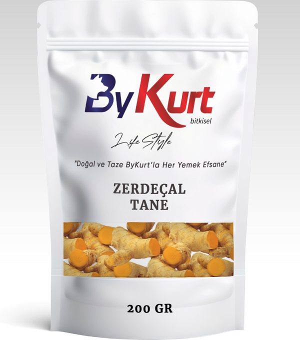 ByKurt Zerdeçal Tane 200 Gr - Image 1