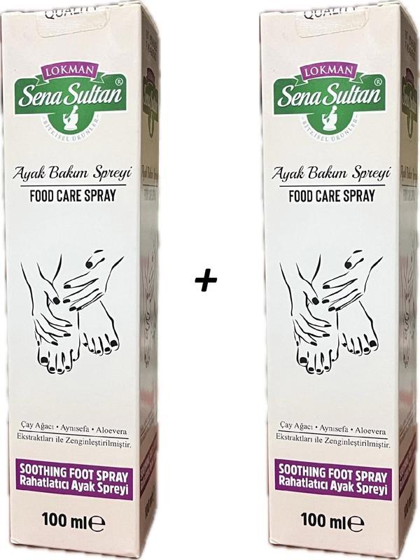 Sena Sultan Ayak Bakım Spreyi/ Foot Care Sprey 100 ml 2 Adet - Image 1