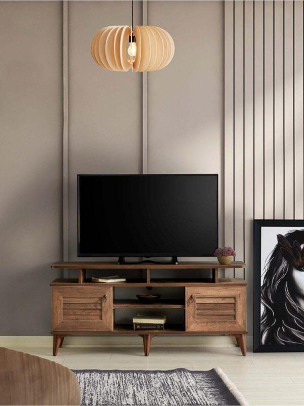 Venüs 110 Cm Panjurlu Raflı Tv Sehpası - Image 1