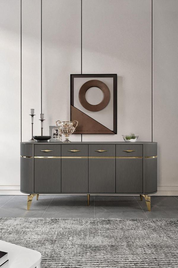 Venüs Vns Modler Mdf Mebran Kapak Oval Konsol - Image 1
