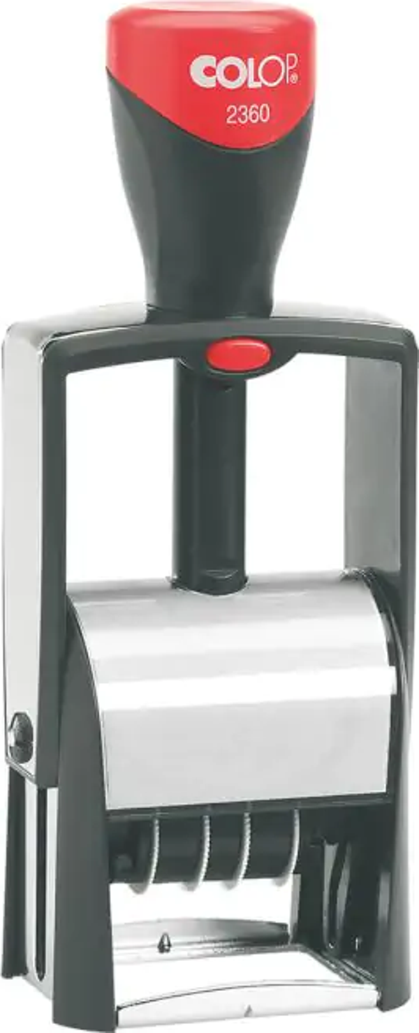 COLOP EXPERT LINE 2360 D04 TARİH(ENG) KAŞE MAVİ KEÇE - Image 1