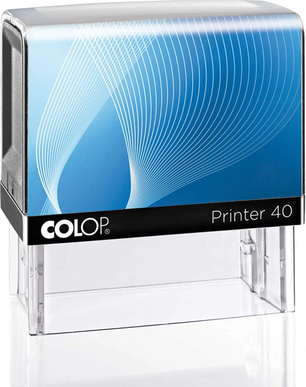 COLOP PRINTER 40 GREEN LINE MAVİ KEÇE - Image 1