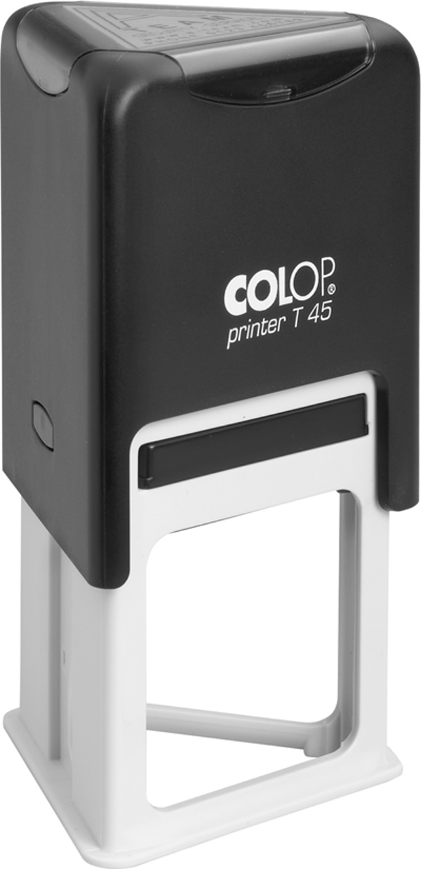 COLOP PRINTER T45 SİYAH KASA MAVİ KEÇE - Image 1