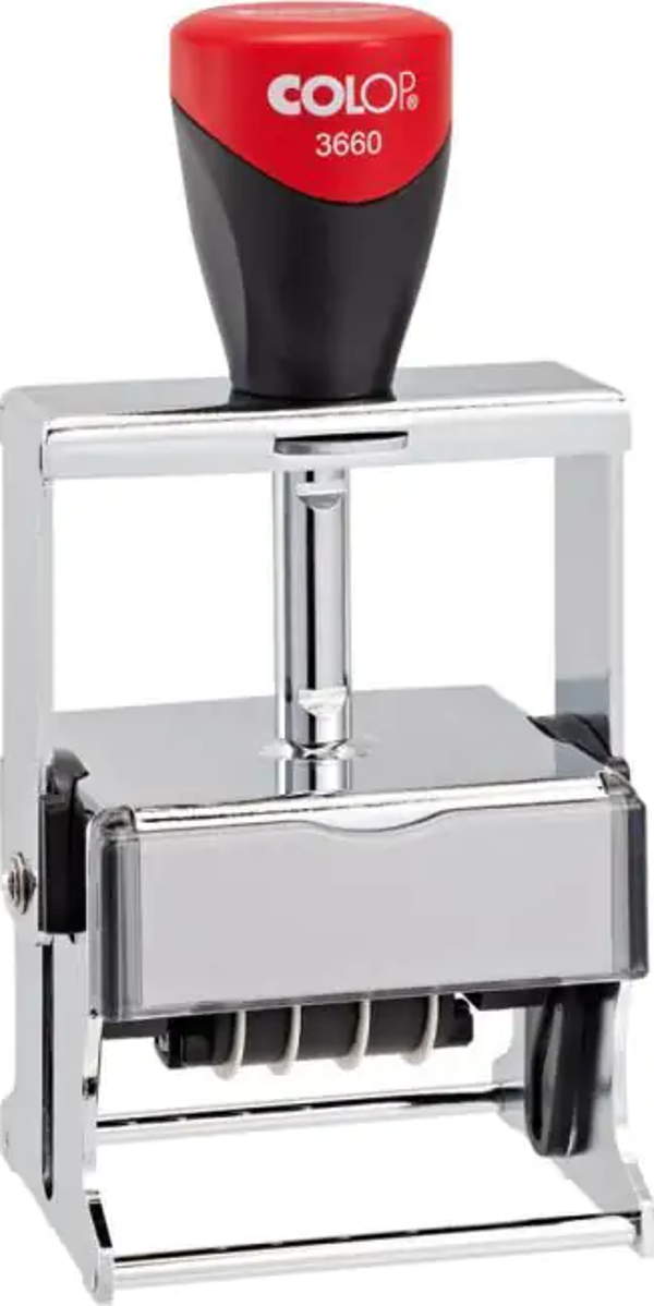 COLOP 3660 D04 TARİH(ENG) KAŞE MAVİ KEÇE - Image 1