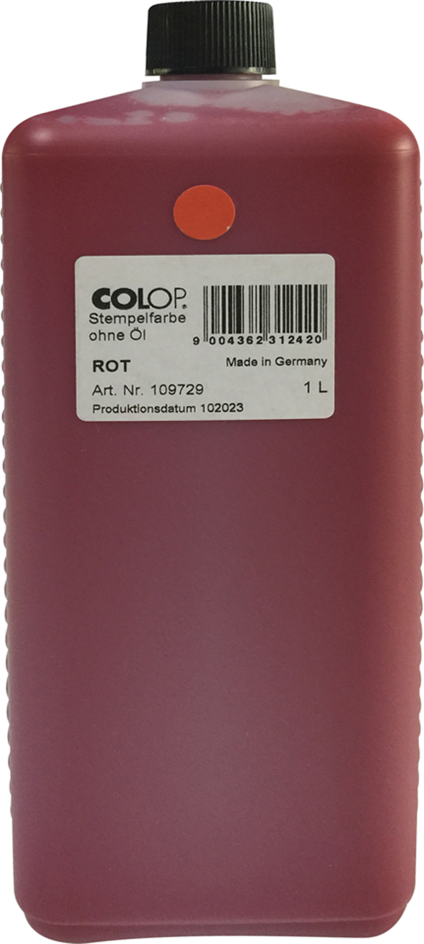COLOP 801 1000ML KIRMIZI MÜREKKEP - Image 1
