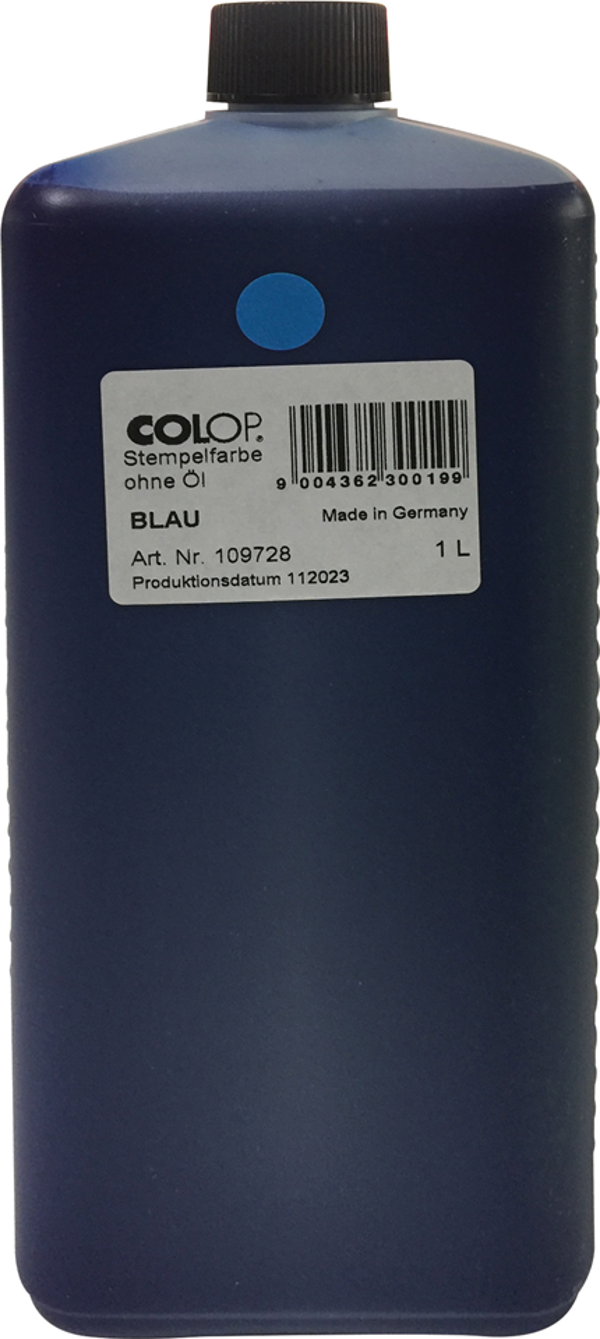 COLOP 801 1000ML MAVİ MÜREKKEP - Image 1