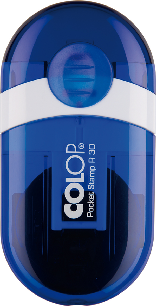 COLOP CEP R30 MAVİ KASA MAVİ KEÇE - 30MM - Image 1