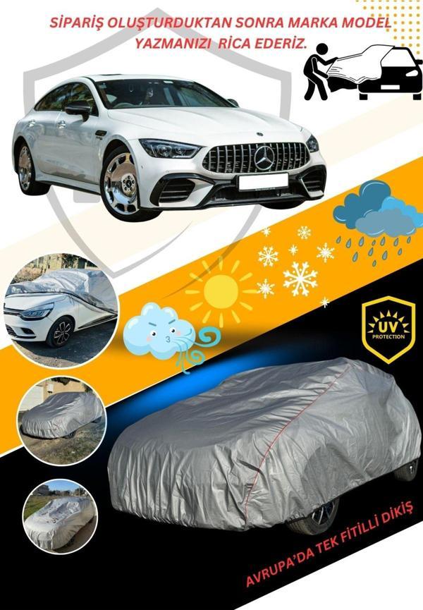 Car Guard Tüm Sedan Araçlar ile Uyumlu ile Uyumlu Lüks Araba Brandası Miflonlu Branda Oto Çadır Örtü - Image 1