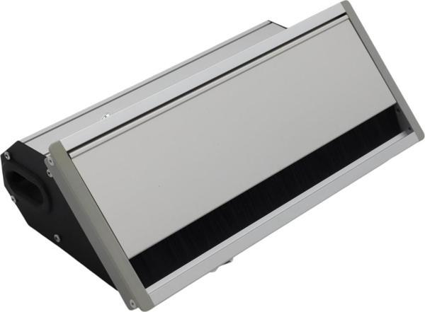 METALLINE FIRÇALI KAPAKLI PRİZ BÜROTİK(MET-X-11-P) - Image 1