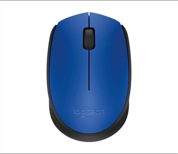 Logıtech 910-004640, M171 Mavi, Usb Nano 2,4g Kablosuz, 1000dpi, Optik, 3 Tuşlu, 12ay Pil Ömrü, Mous - Image 1