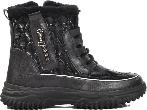 Ayakmod K108906 Siyah İçi Kürklü Kadın Bot - Image 1
