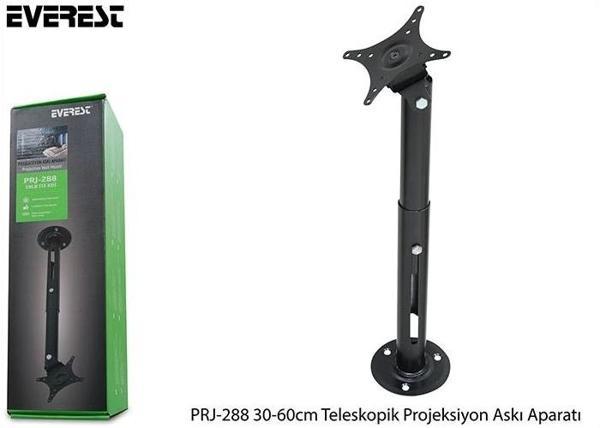 Everest Prj-288 Teleskopik Projeksiyon Ve Monitör Askı Aparatı 13 Kg Taşıma - Image 1