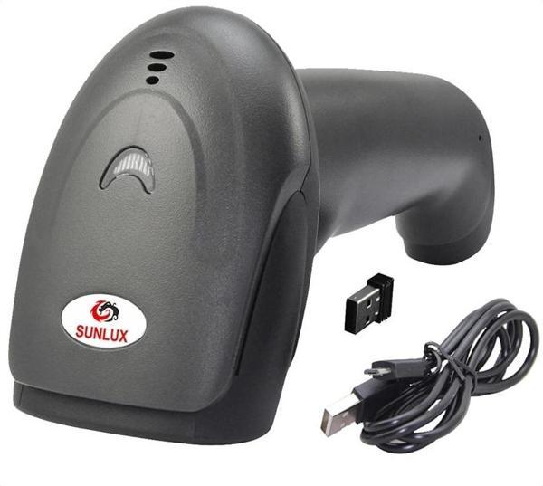 Sunlux Xl-9309b, El Tipi, Laser, Wifi, Bluetooth, Kablosuz, 300metre, 1d, Barkod Okuyucu - Image 1