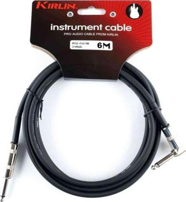 Kirlin Cable IPCV-242BK 6MT L Enstruman Kablosu - Siyah - Image 1