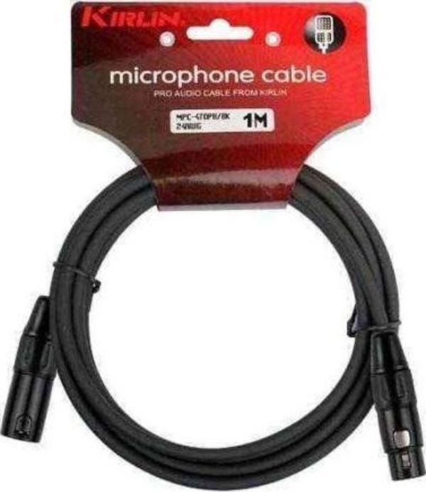 Kirlin Cable MPC-470PB 1 MT Mikrofon Kablosu - Image 1