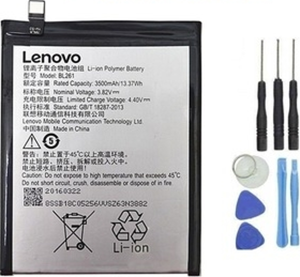 Lenovo Vibe K5 Note Pil - Batarya BL261 ve Tamir seti - Image 1