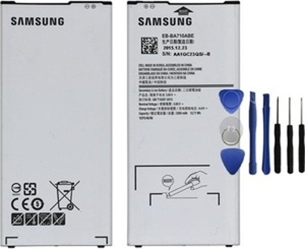 SAMSUNG A7 A710 PİL - BATARYA EB-BA710ABE VE TAMİR SETİ - Image 1