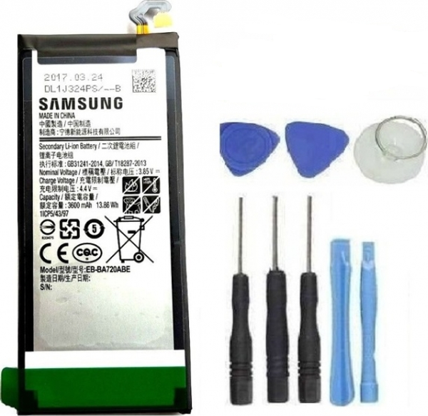 SAMSUNG A7 A720 PİL - BATARYA EB-BA720ABE VE TAMİR SETİ - Image 1