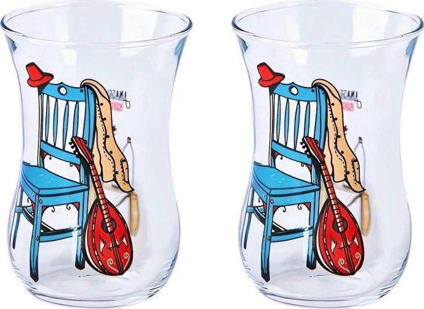 Anason İşleri Ara Çay Bardağı 90Cc 2'li Set - Image 1
