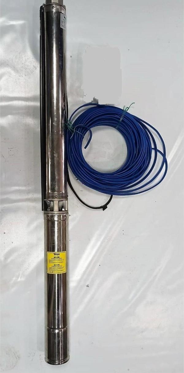 Impo Sk 415/28 10HP Krom Başlıklı  20 MT Yassı Kablolu  Dalgıç Pompa - Image 1