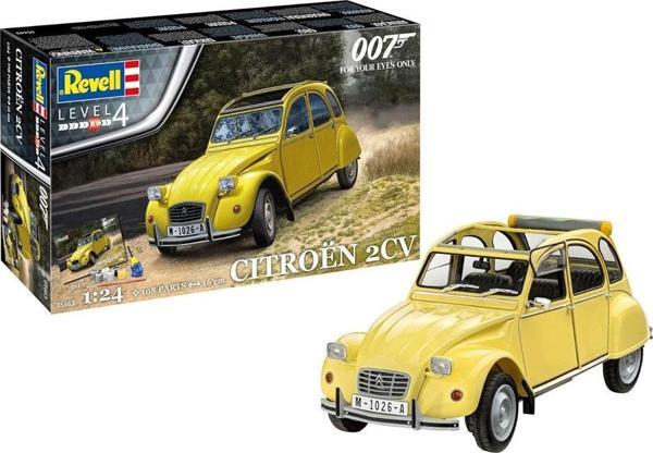Revell Maket Gift Set Araba James Bond Citroen 2CV 05663 - Image 1