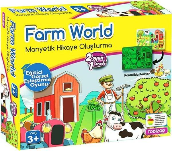 Todizoo Farm World Manyetik Hikaye Oluşturma 83916 - Image 1