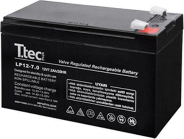 Ttec 12 Volt 7 Amper Base Akü T.Tec - Image 1