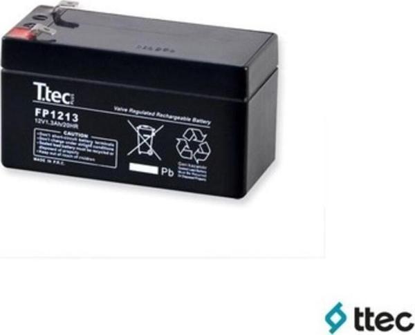 Ttec Winshopp 12V 1,3Ah Bakımsız Kuru Akü (K95) - Image 1