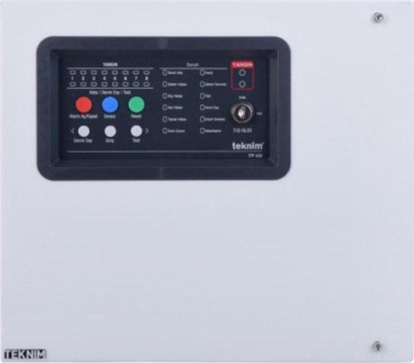 Teknim Tfp-408 8 Bölge Konv. Yangın Alarm Paneli - Image 1