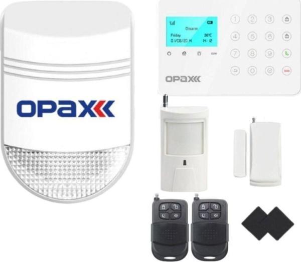 Opax 575 Gprs/Gsm/Network /Wifi Kablolu/Kablosuz Mini Alarm Paneli Seti - Image 1