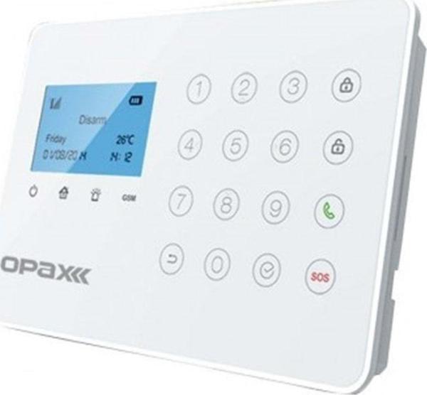 Opax Ard-575 Gprs I Gsm I Wıfı Kablolu Kablosuz Dokunmatik Alarm Sistemi 1 Yıl Ahm - Image 1