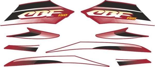 Gogo Stıcker Yazı Seti Honda Cbf 150 - Image 1