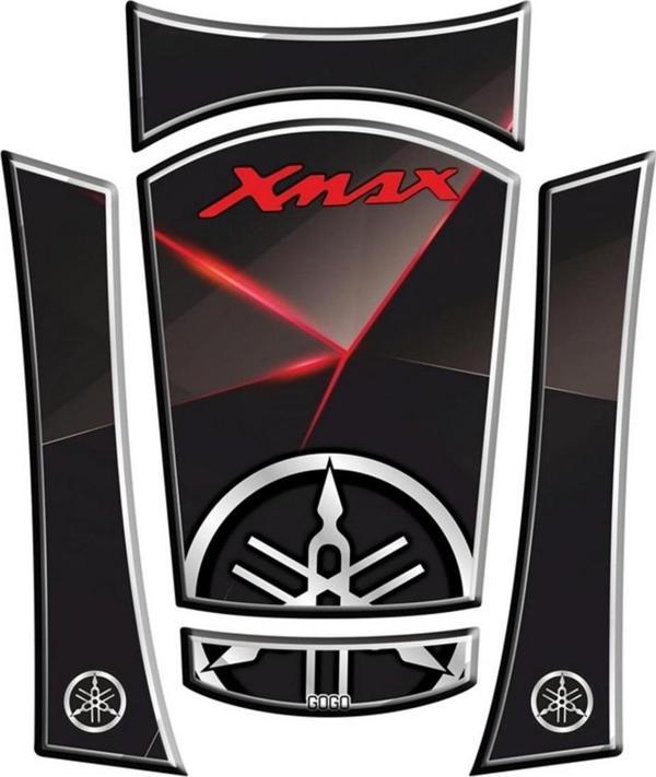 Gogo Tank Pad 002 5 Parça X-max 205 2018-2021 Siyah Kırmızı - Image 1