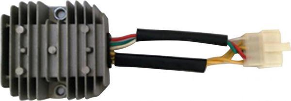 Rmg Konjektör Regulatör 6 Kablolu Çift Soket Motogusto Clasıco  Scooter 3 Sarı 1 Yeşil 1 Kırmızı 1 S - Image 1