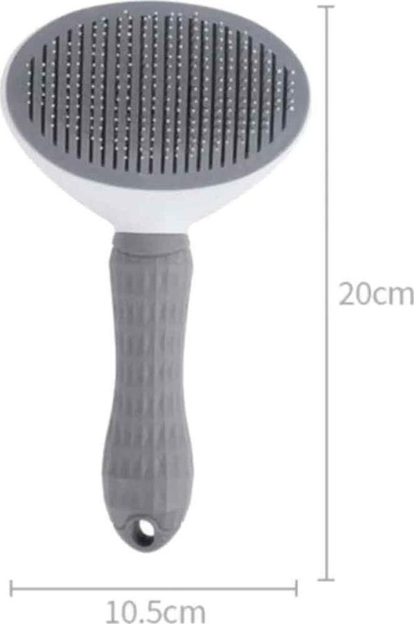 Clean Pet Basmalı Kedi Köpek Tarağı Oval - Image 1