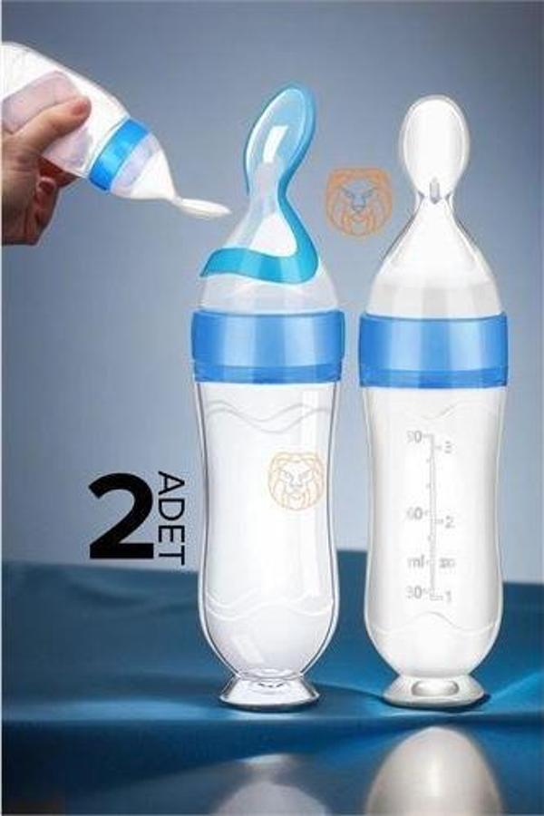 Findit Kaşıklı Bebek Mama Besleyici Silikon Littloo 2 ADET 330924 - Image 1