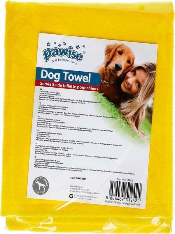 Pawise Towel Köpek Havlusu 40x50 Cm - Image 1