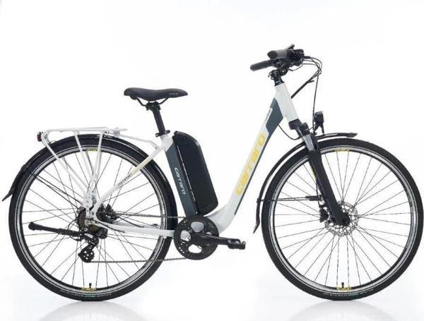 Carraro E-Line eComfort 2.1 HD Fren 7 Vites 28 Jant Elektrikli Şehir Bisikleti Mat Storm Gri 52 Kadr - Image 1
