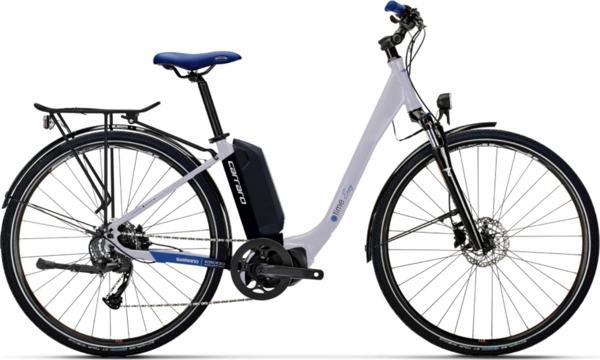 Carraro E-Time Easy HD Fren 9 Vites 28 Jant Elektrikli Şehir Bisikleti Mat Gümüş Siyah 45 Kadro - Image 1